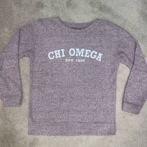 Chi Omega Sweatshirt Crewneck